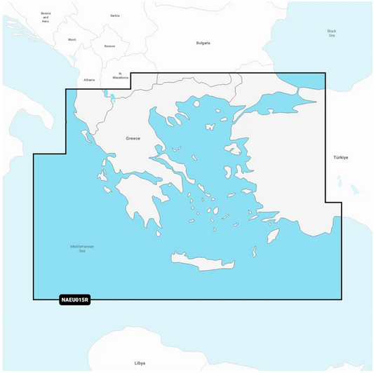 Garmin Navionics+ - Aegean Sea, Sea of Marmara - Marine Charts, MicroSD/SD