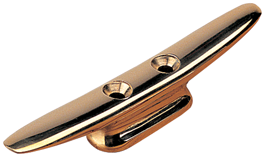 Seadog Cleat Brass 4" Closed Base Pair