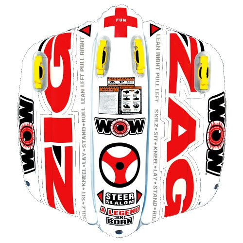 Wow Zig Zag Slalom Towable-121050