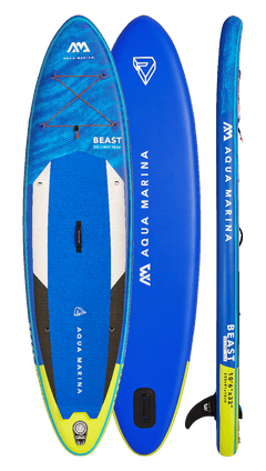 Aqua Marina Beast Advanced Inflatable SUP Paddle Board With Paddle - BT - 21BEP - Steveston Marine and Hardware