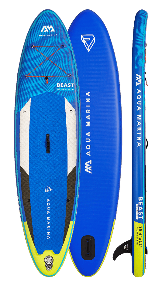 Aqua Marina Beast Advanced Inflatable SUP Paddle Board With Paddle - BT - 21BEP - Steveston Marine and Hardware
