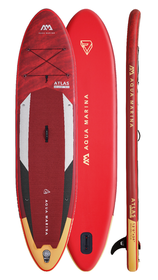 Aqua Marina Atlas Advanced Inflatable SUP Paddle Board With Paddle - BT21ATP