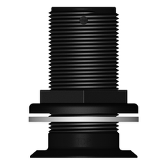 Tru Design Thruhull Flush Black - 1 - 1/4 - 91240 - Steveston Marine and Hardware