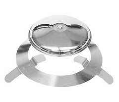 magma radiant plate and dome assembly
