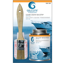 gelcote 250ml gelcoat clear kit ad