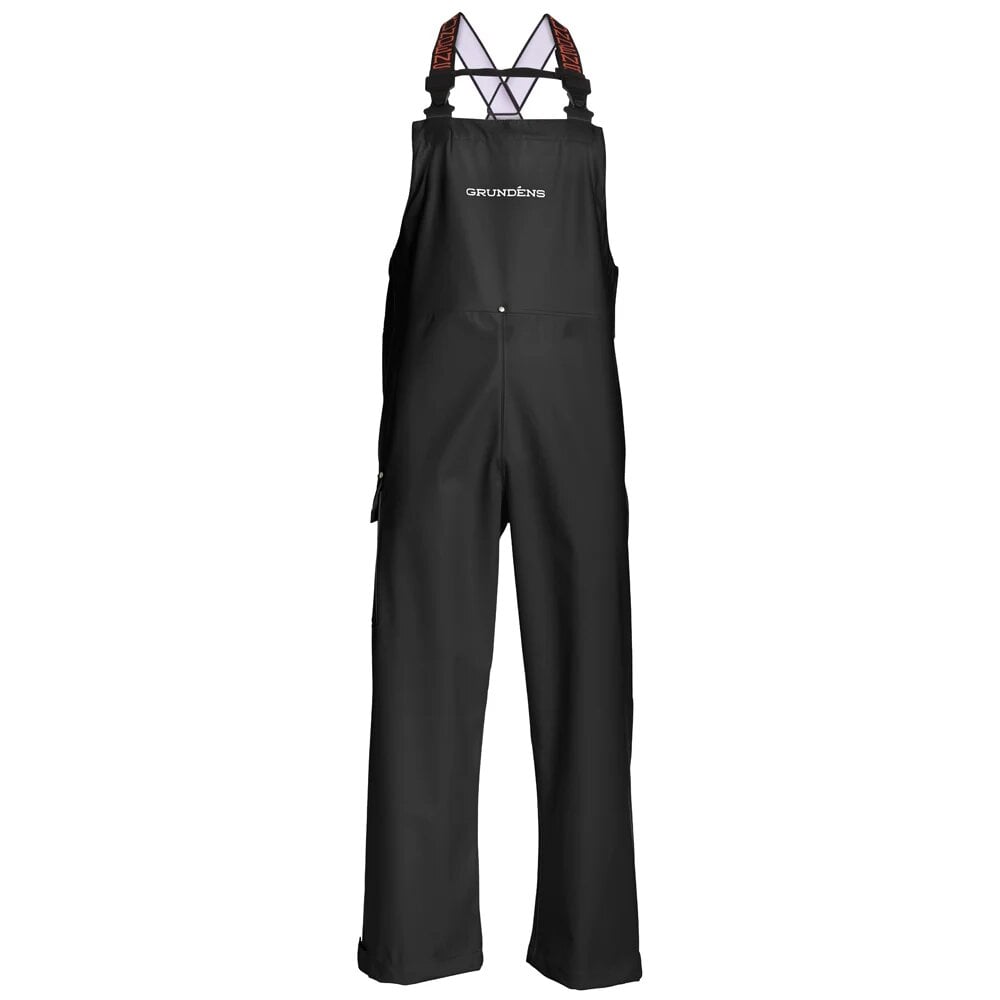 Grundens Neptune 509 Commercial Fishing Bib Pants Black Size L - 10075