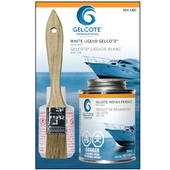 gelcote 250ml gelcoat white kit ad