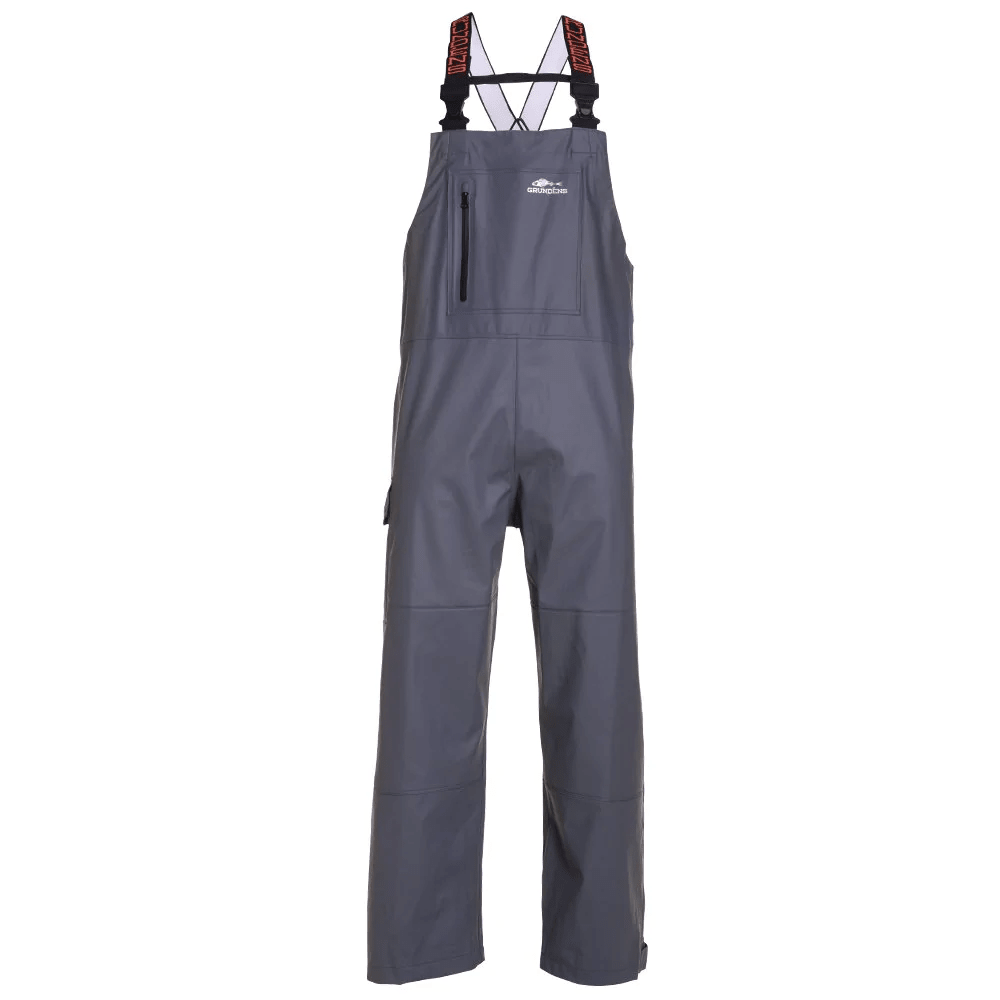 Grundens Tourney Bib - Grey - 10140 - Steveston Marine and Hardware