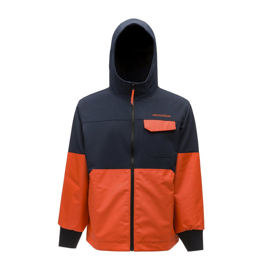 Grundens Fishpicking Jacket Navy/Orange