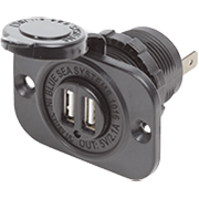 Blue Sea Systems 12/24V Dual USB 2.1A Charger - 1016 - Steveston Marine and Hardware