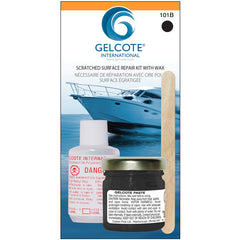 gelcote black gelcoat repair kit