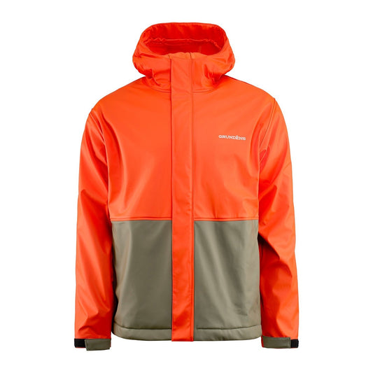 Grundens Neptune Thermo Jacket - Orange/Olive