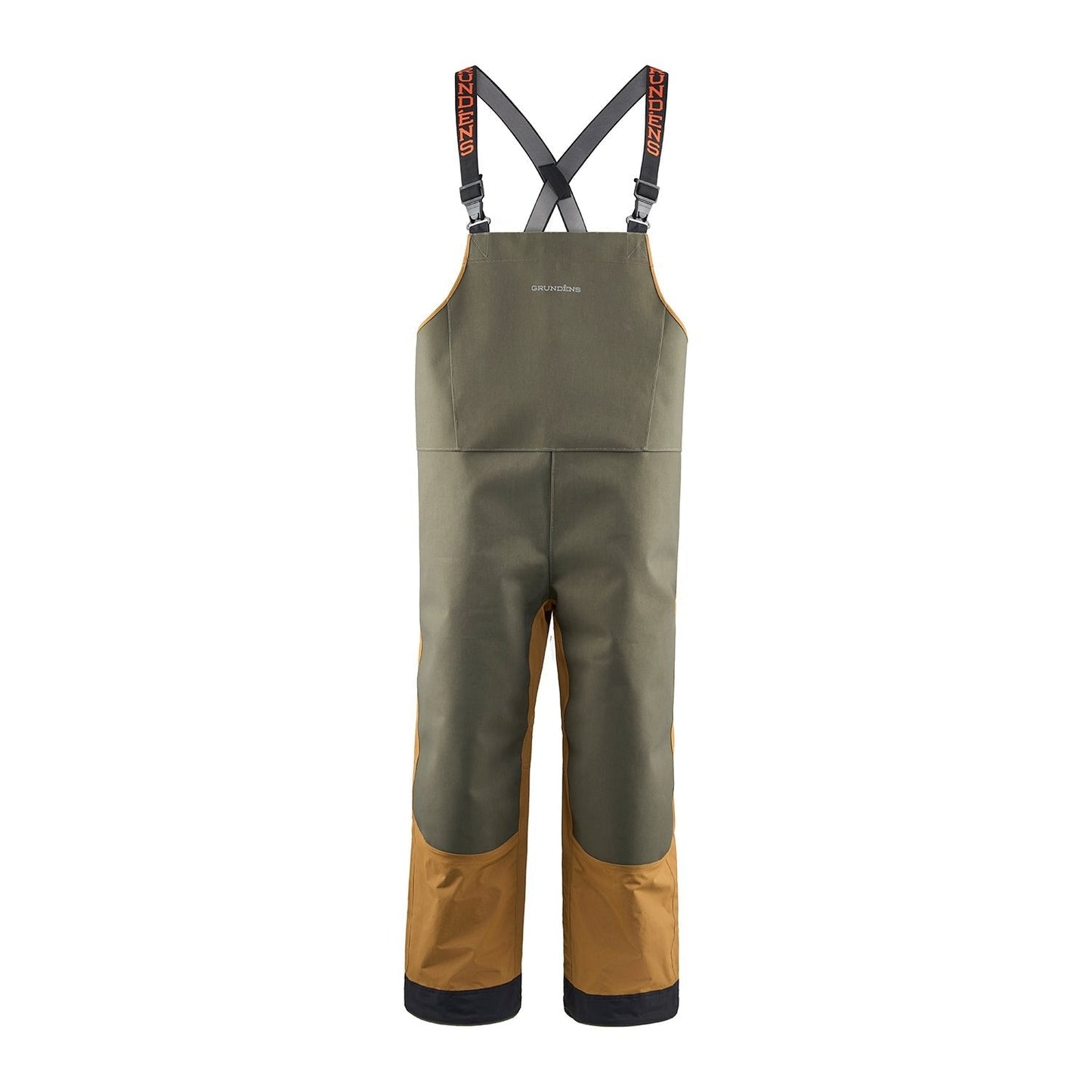 Grundens Sternman Armored Bib - Whiskey/Olive - Steveston Marine and Hardware