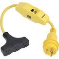 Marinco - Sp Adapter 30A - 3 X 15A W/Gfci - MAR199128 - Steveston Marine and Hardware