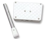 Lalizas Motor Bracket, Rail Mounted, 22.8 x 15cm - White
