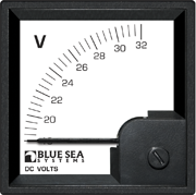 Blue Sea Systems Din Voltmeter Dc 18-32V