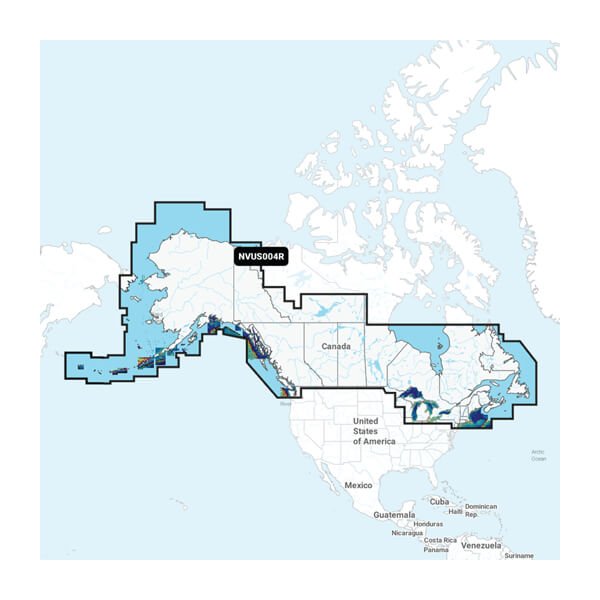 Navionics Vision Plus NVUS013R Canada Alaska