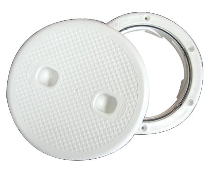 Lalizas INDUSTRIAL Inspection Hatch w/ Detachable Cover Int. 6" (132mm) - White
