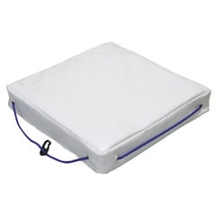 Lalizas Buoyant Deck Cushion, Single - White