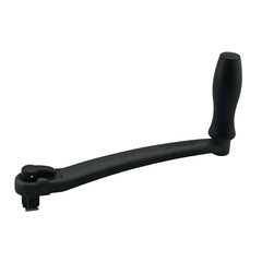 Lalizas Lofrans Winch Handle Anodised Aluminium w/ Lock 20cm - Black