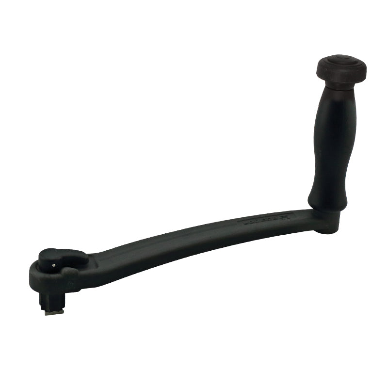 Lalizas Lofrans Winch Handle Anodised Aluminium w/ Lock and Speed Handle 8'' (20 cm) - Black