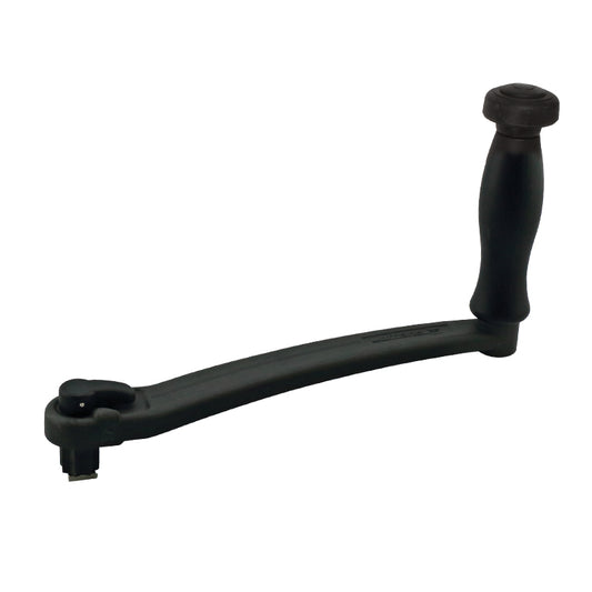Lalizas Lofrans Winch Handle Anodised Aluminium w/ Lock and Speed Handle 8'' (20 cm) - Black