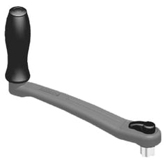 Lalizas Lofrans' Winch Handle Anodised Aluminium w/ Lock 25 cm - Black