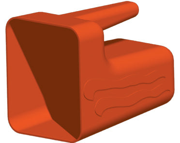 Lalizas Bailer, 2.5 lt, 158 x 128 x 215mm - Orange