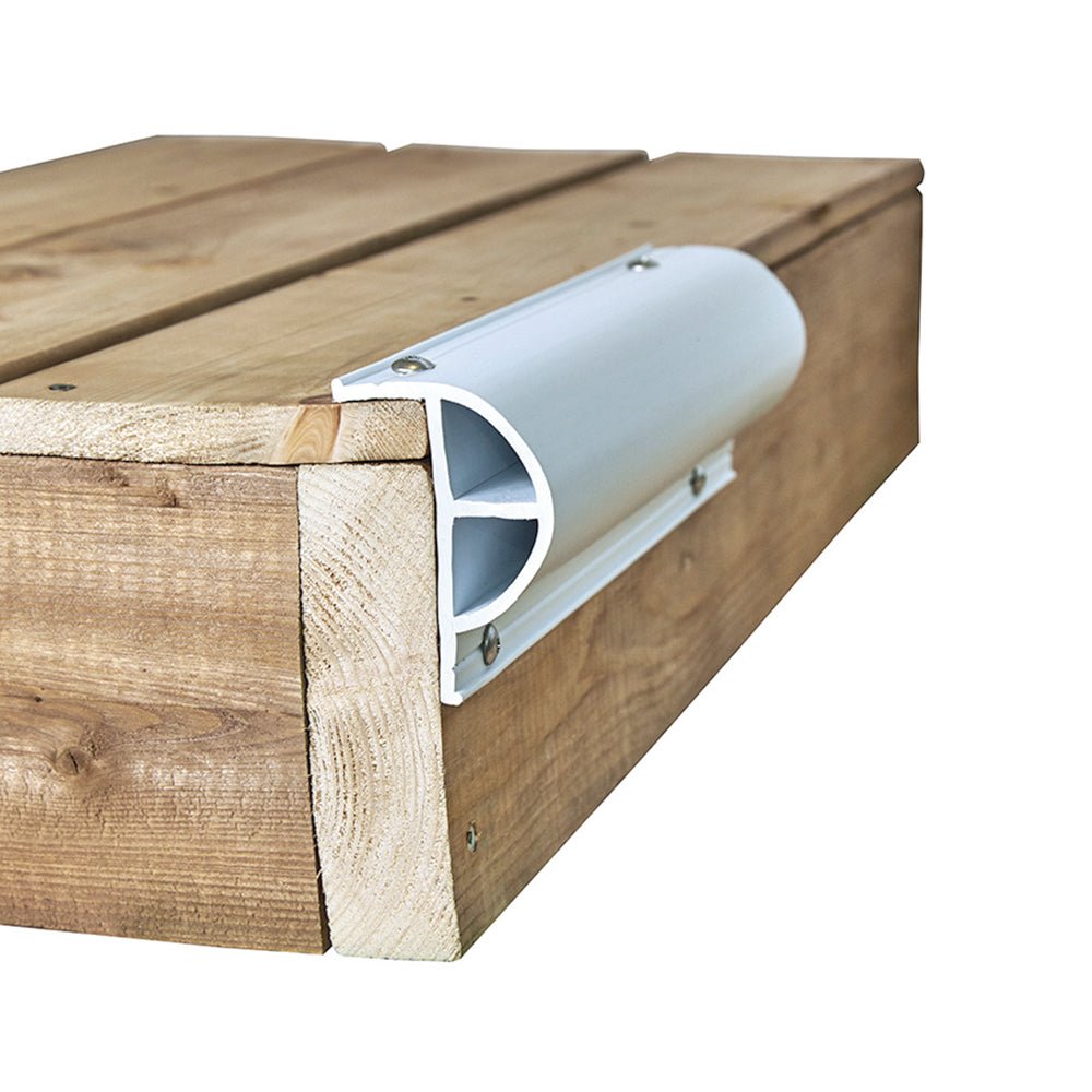Dock Edge Heavy P Profile 8 White - Steveston Marine and Hardware