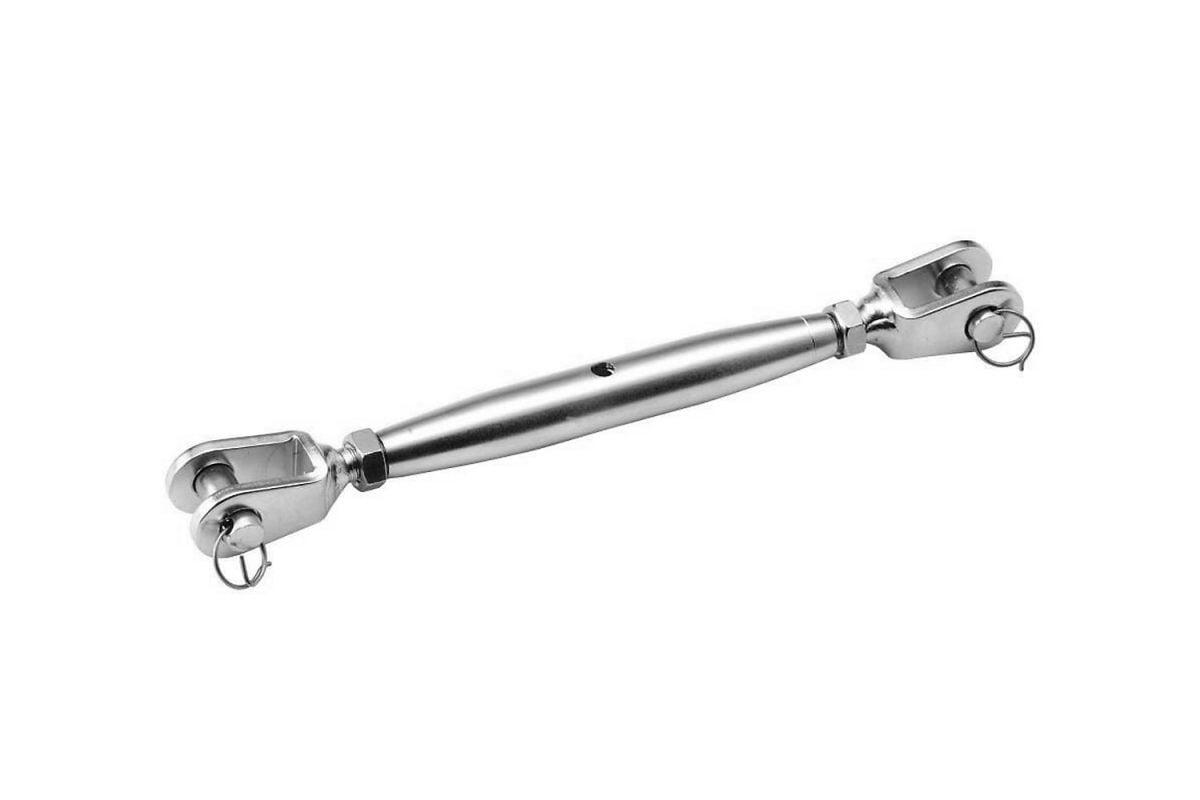 Bluewave Stainless Steel Turnbuckle Fork/Fork 3/8Th3/8 Pin