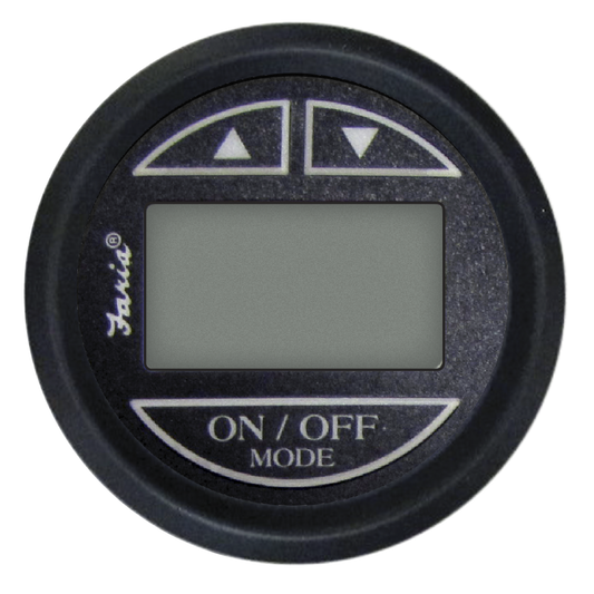 Faria Euro Black Series Depth Sounder - 12894