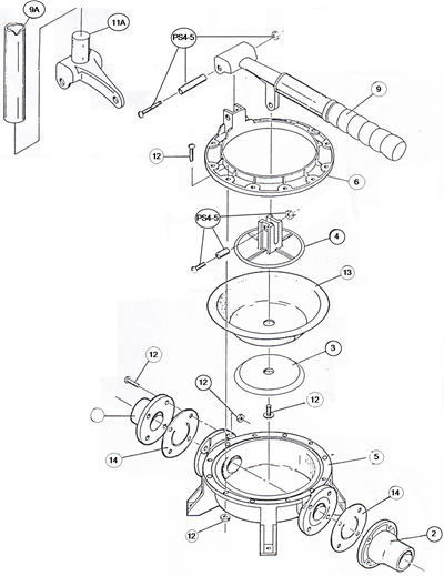 Bosworth Outlet Flange For #500 Pump