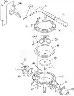 Bosworth Outlet Flange For #500 Pump