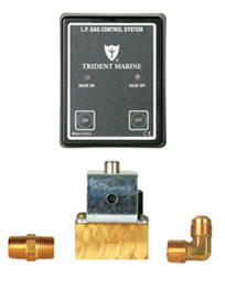 Trident Lpg Kit Cont Panel &amp; 3/8&quot;Solenoid