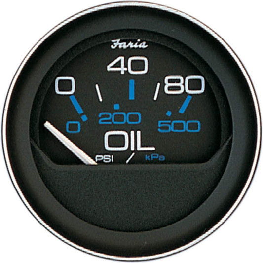 Faria Transmission Pressure Gauge Chesapeake Black Stainless Steel - 13730