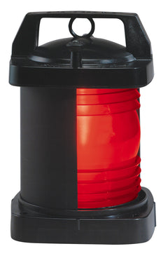 perko black plastic green side light