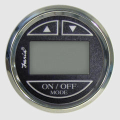 Faria Chesapeake Black Stainless Steel Thru-Hull Depth Sounder - 13795