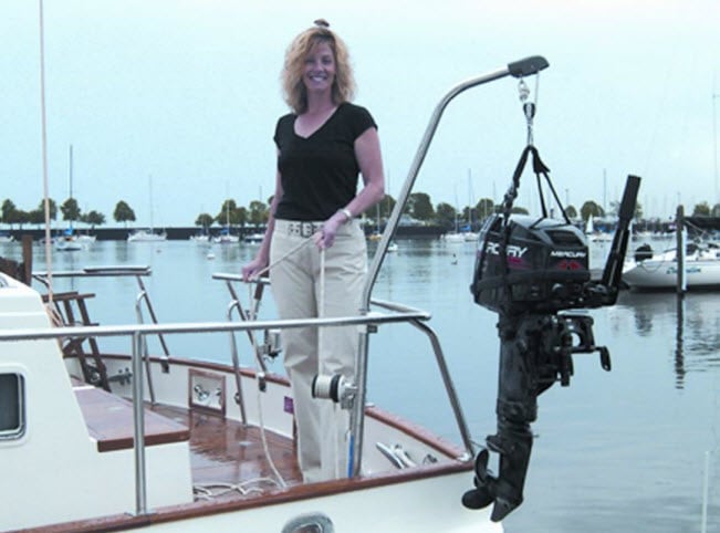 Forespar Novalift Ii Outboard Lift