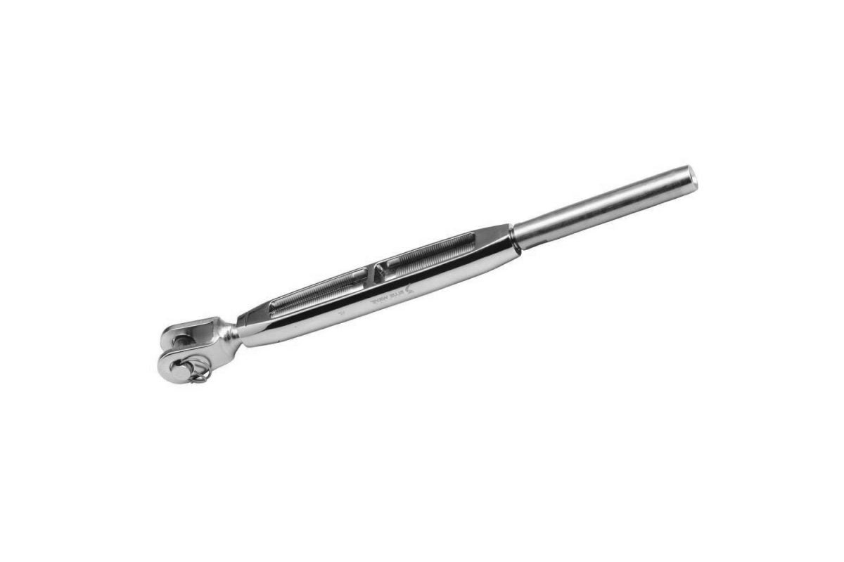 Bluewave Ss/Br Turnbucklee Fork/Term 1/2:1/4W