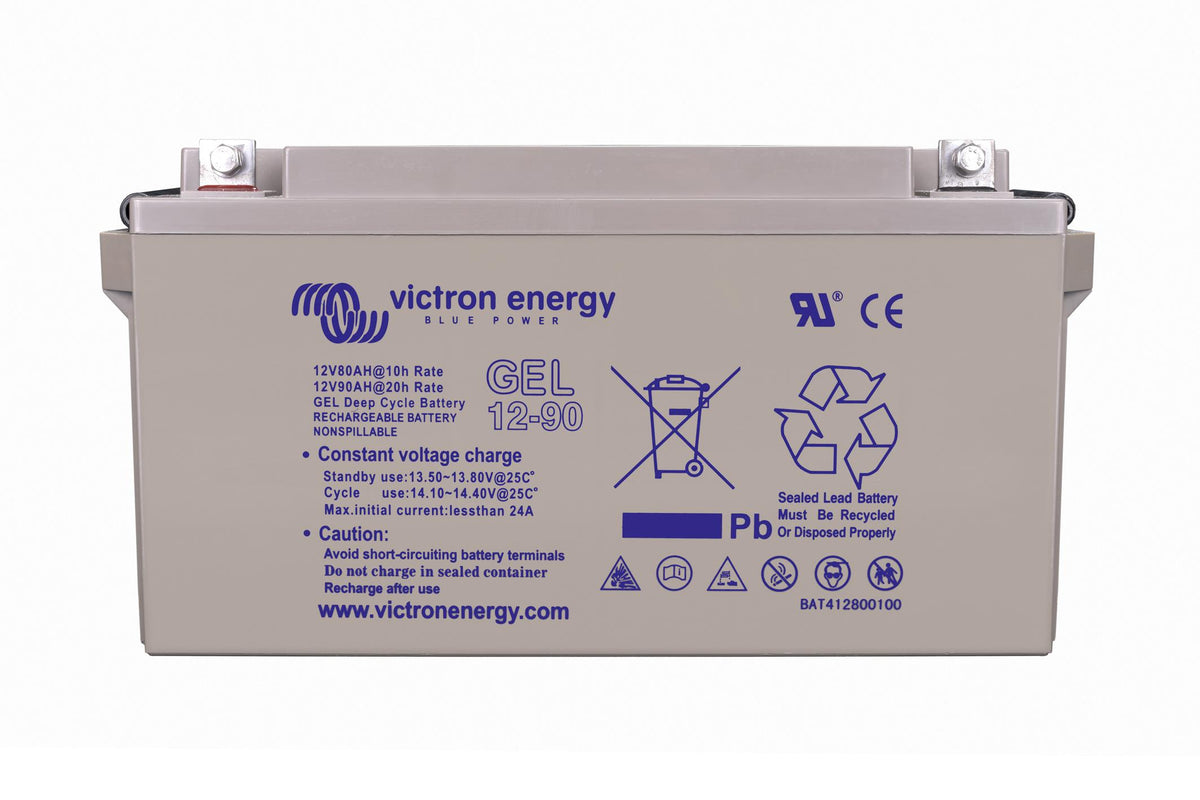 Victron 12V/90Ah Gel Deep Cycle Battery - BAT412800104