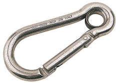 seadog snap w/eye stainless steel 4"
