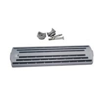 Lalizas Set Ladder Step w/ Fitting F/22mm Tube, L.18cm, Grey