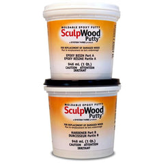 System Three Sculpwood Putty 946Ml (1Qt)