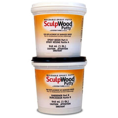 System Three Sculpwood Putty 1.9L (2Qt)