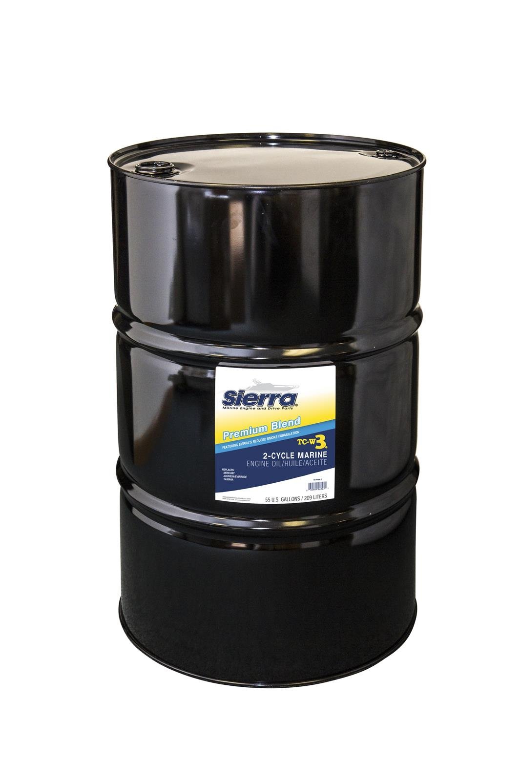 Sierra Oil 2 - Cycle Tc - W3 Blue 55 Gal. - Steveston Marine and Hardware