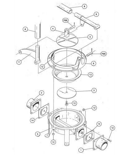 Bosworth Vertical Actuator W/Pins