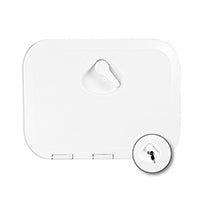 Lalizas TOP LINE Hatch w/ Lock, White, 270mm x 375mm