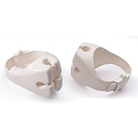 Lalizas OCEAN Clip-on Lifebuoy Support, for Rail 25-28mm, White