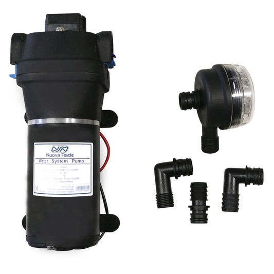 Lalizas Water Pump, Self-Priming 17 lt/min, 12V