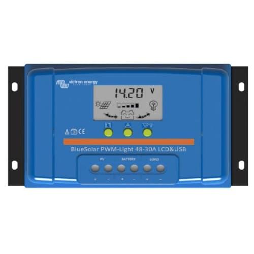 Victron Blue Solar PWM-LCD 7 USB 12/24-5A - SCC010005050